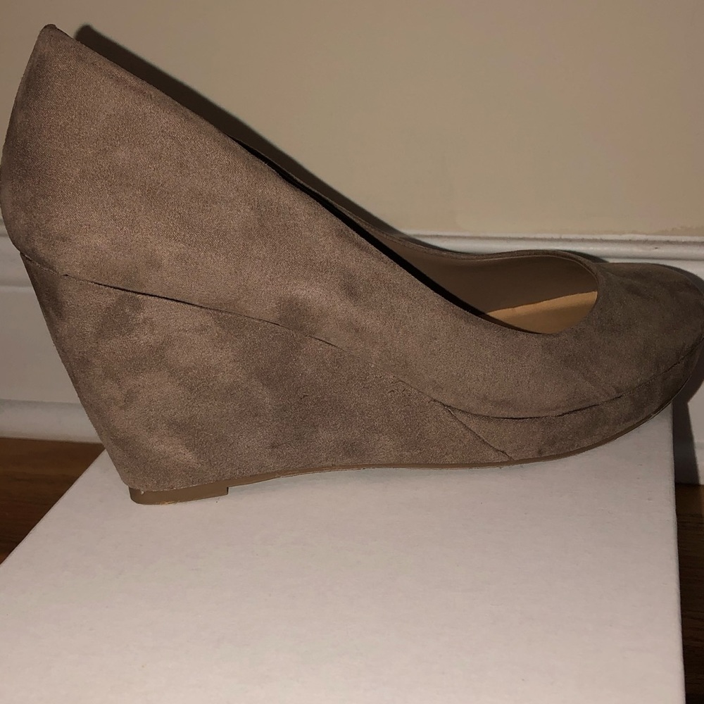 Brown Wedge Heels
